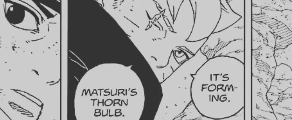 Thorn Soul Bulbs in Boruto - Moegi and Shinki return theory